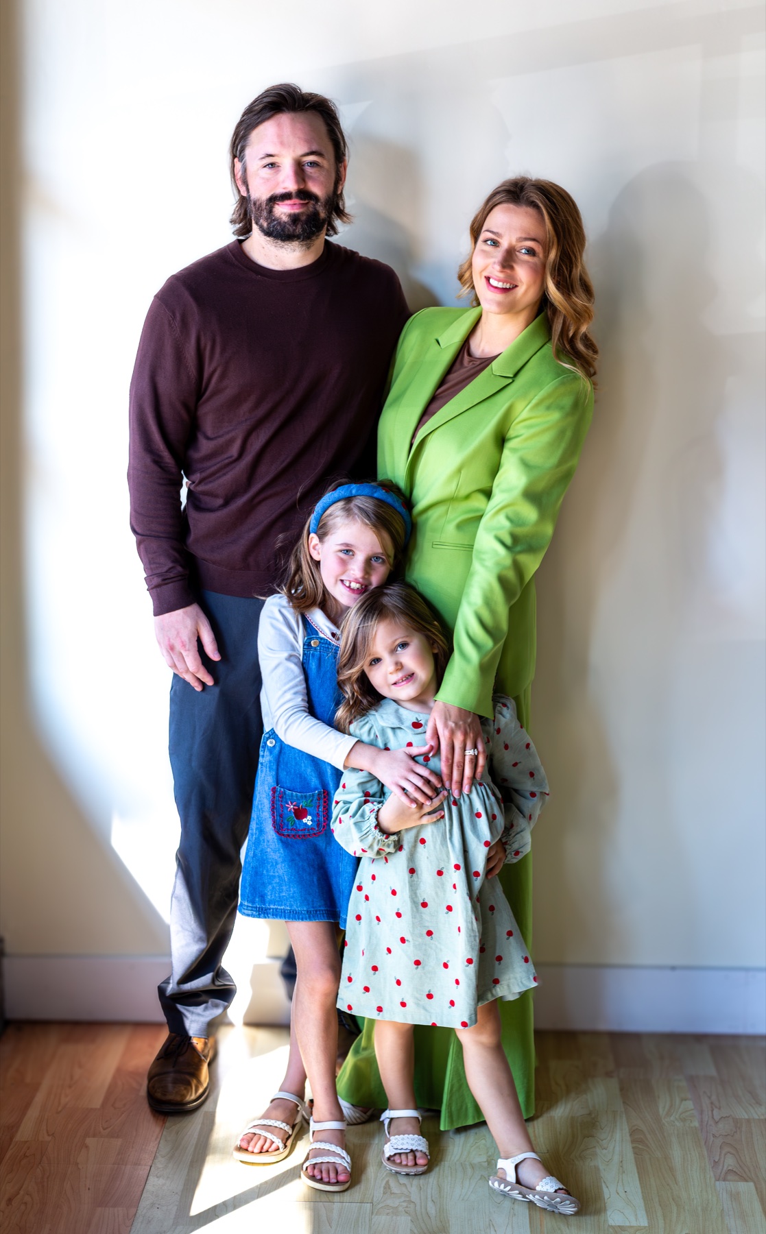 Mays Goza with his family