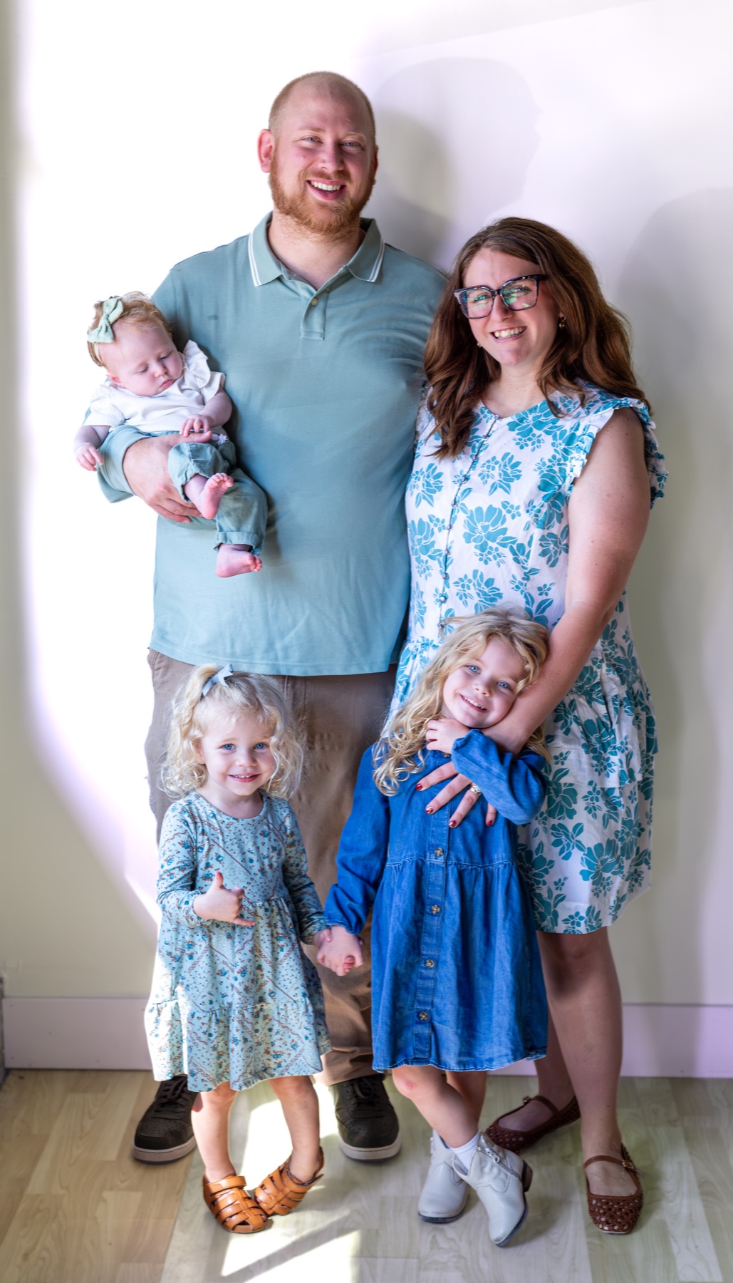 Philip Swanson with his family